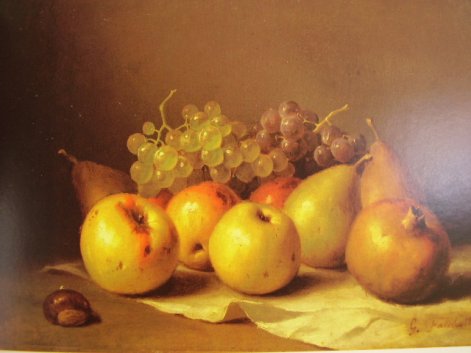 Ceramiche d-Arte di Albisola - Copia di "Natura Mortacon zucche e noce" di G. Falchetti
Tecnica dipinto ad olio